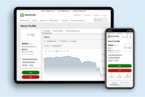 TD Ameritrade mobile app for penny stock